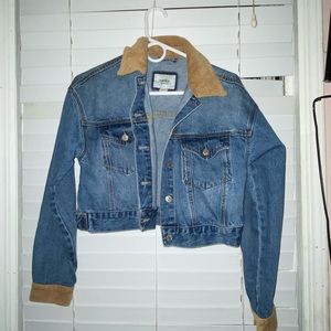 Cropped Jean Jacket (S)
